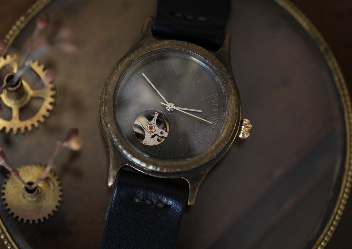 WENDA OUARTZアナログ腕時計手巻き式 - 腕時計(アナログ)